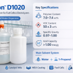 Nafion D1020 PFSA Dispersion for Fuel Cells and Electrolyzers